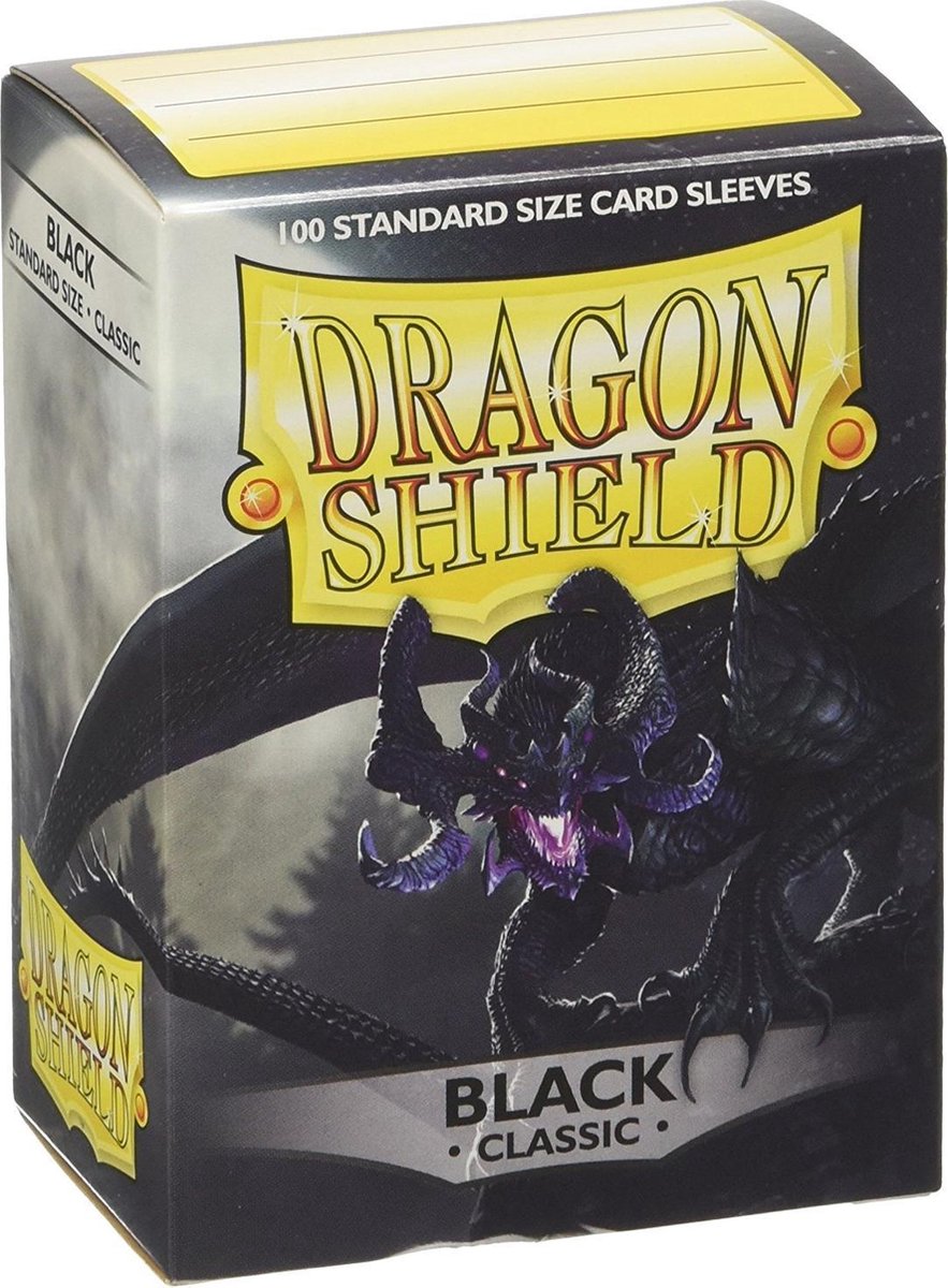 Gamegenic - Dragon Shield - Classic Black (100 ct) (AT10002)