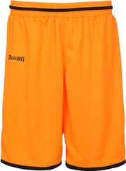 Spalding Move Basketbalshort kinderen Basketbalbroek - Maat 140  - Unisex - oranje/zwart