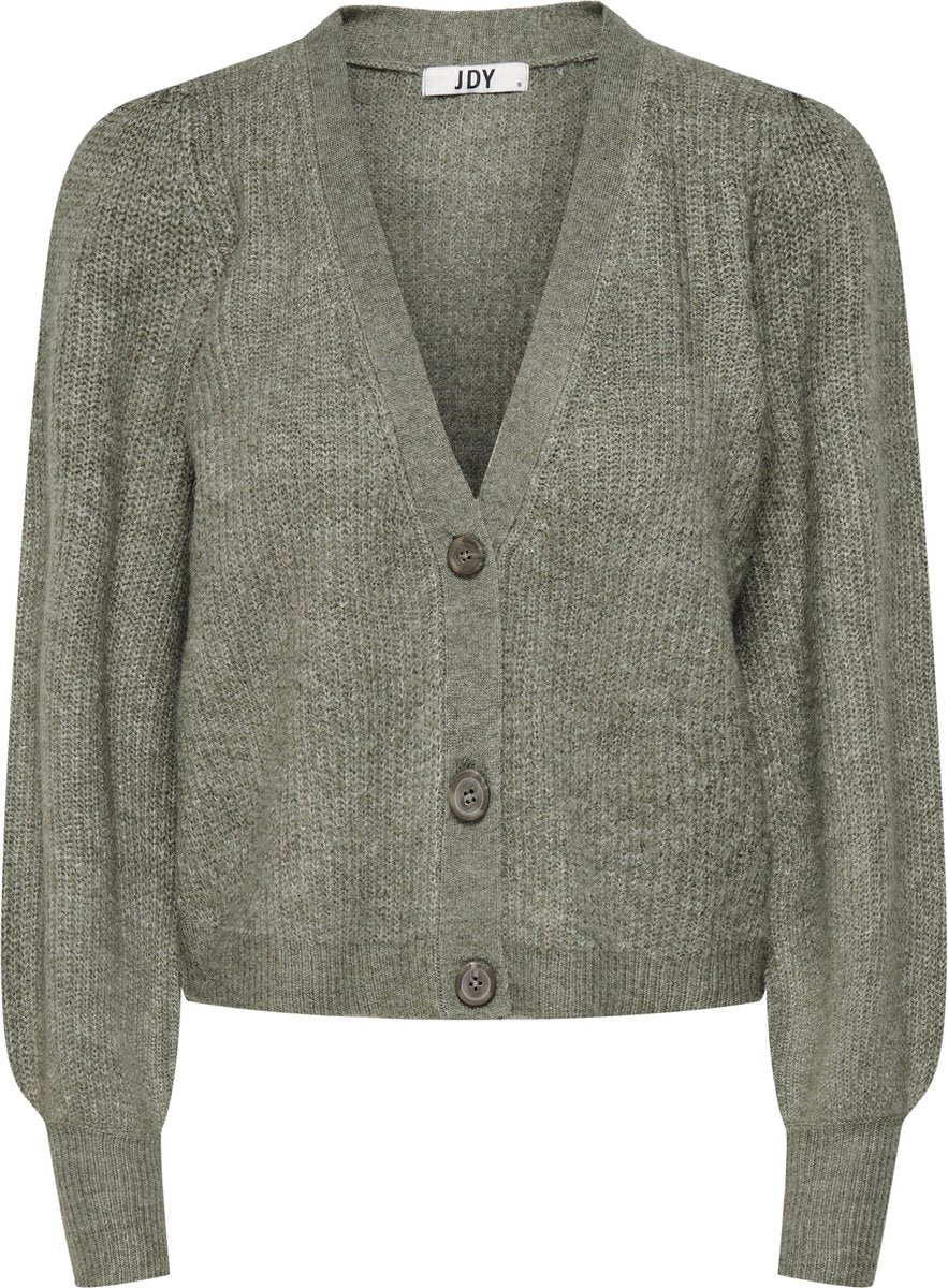 JdY JDYDREA L/S SHORT CARDIGAN KNT Dames Vest - Maat M