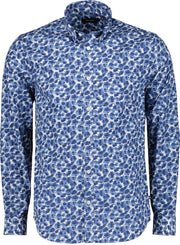 Matinique Overhemd - Slim Fit - Blauw - L
