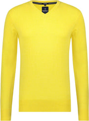 Haze&Finn Pullover V-hals Geel (MC15-0220 - Maize)