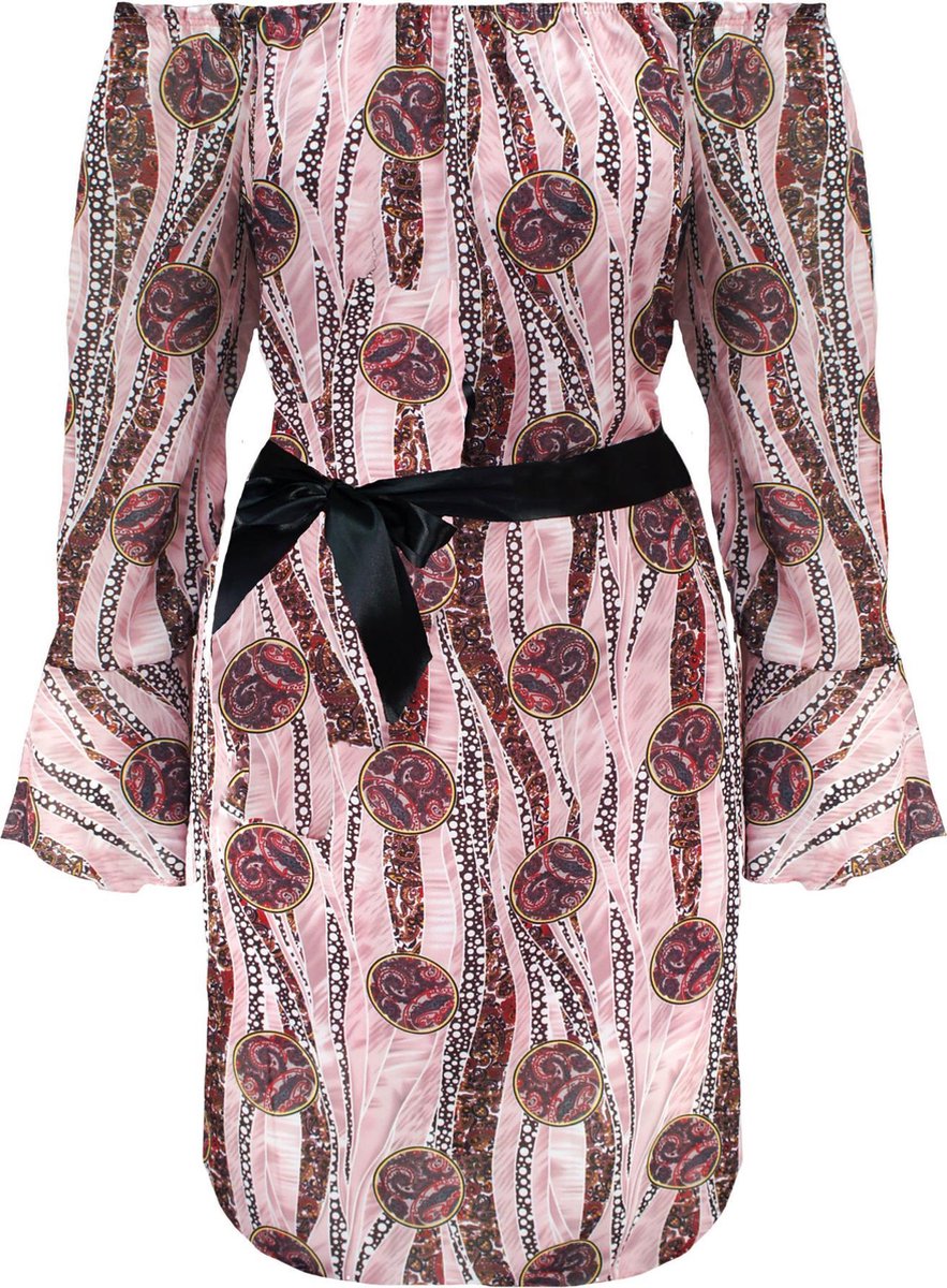 Jurk Print Roze