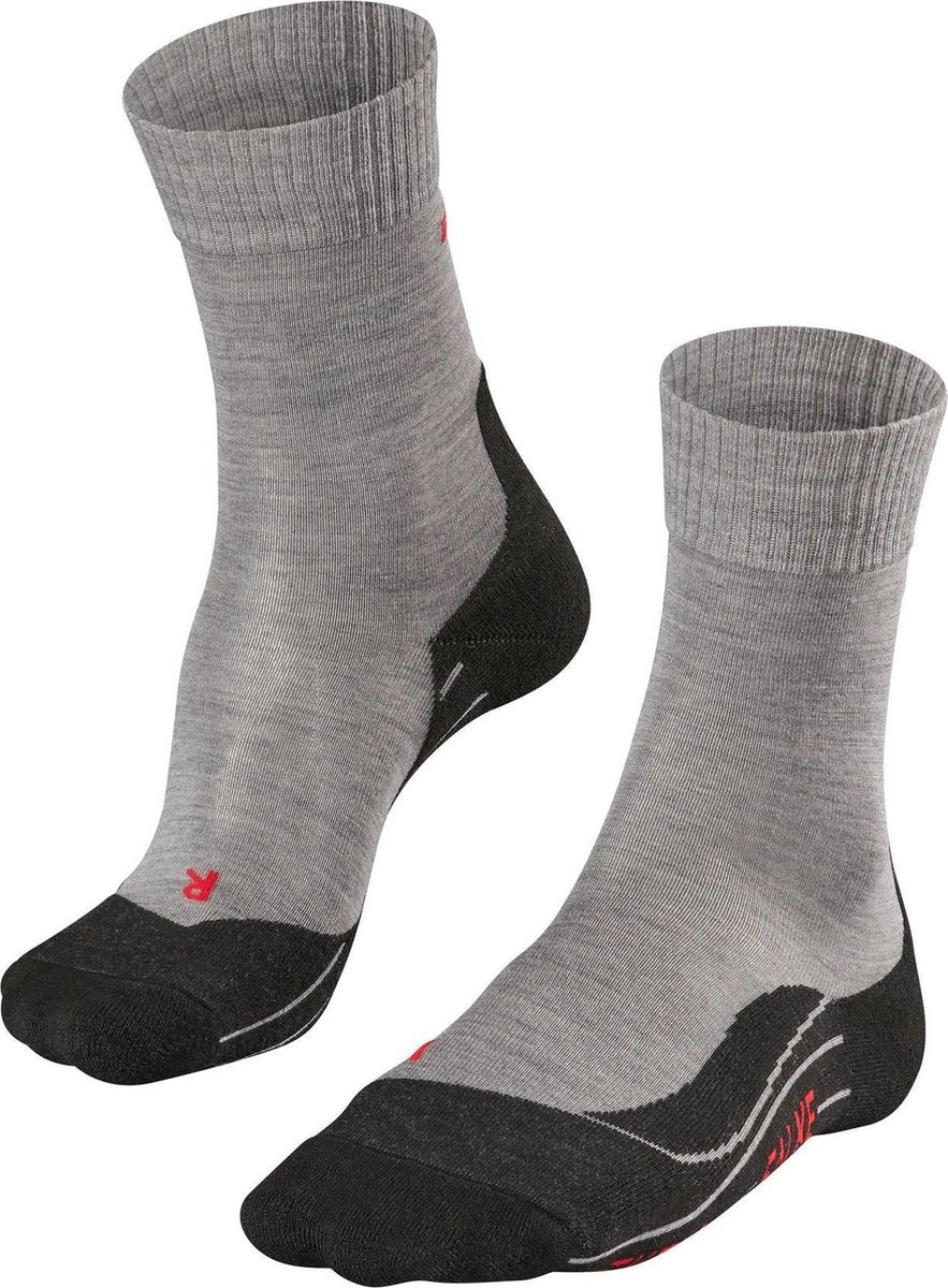 Falke Sportsokken - Maat 41/42 - Vrouwen - grijs/donkergrijs