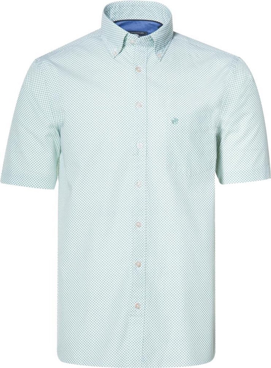Campbell Classic Casual Overhemd Heren korte mouw