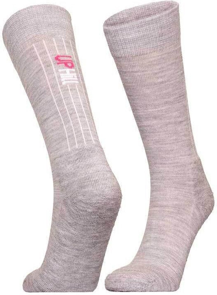 2-Pack UphillSport Active Wandel en Outdoor Sokken 8504.155 - Licht Grijs - Unisex - Maat 35-38