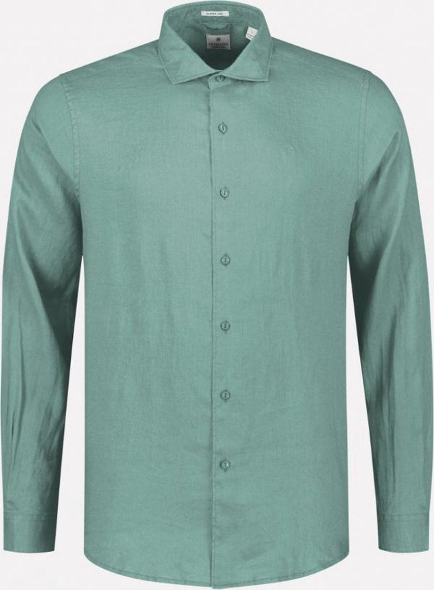 Dstrezzed Overhemd Regular Fit Groen (303300 - 525)