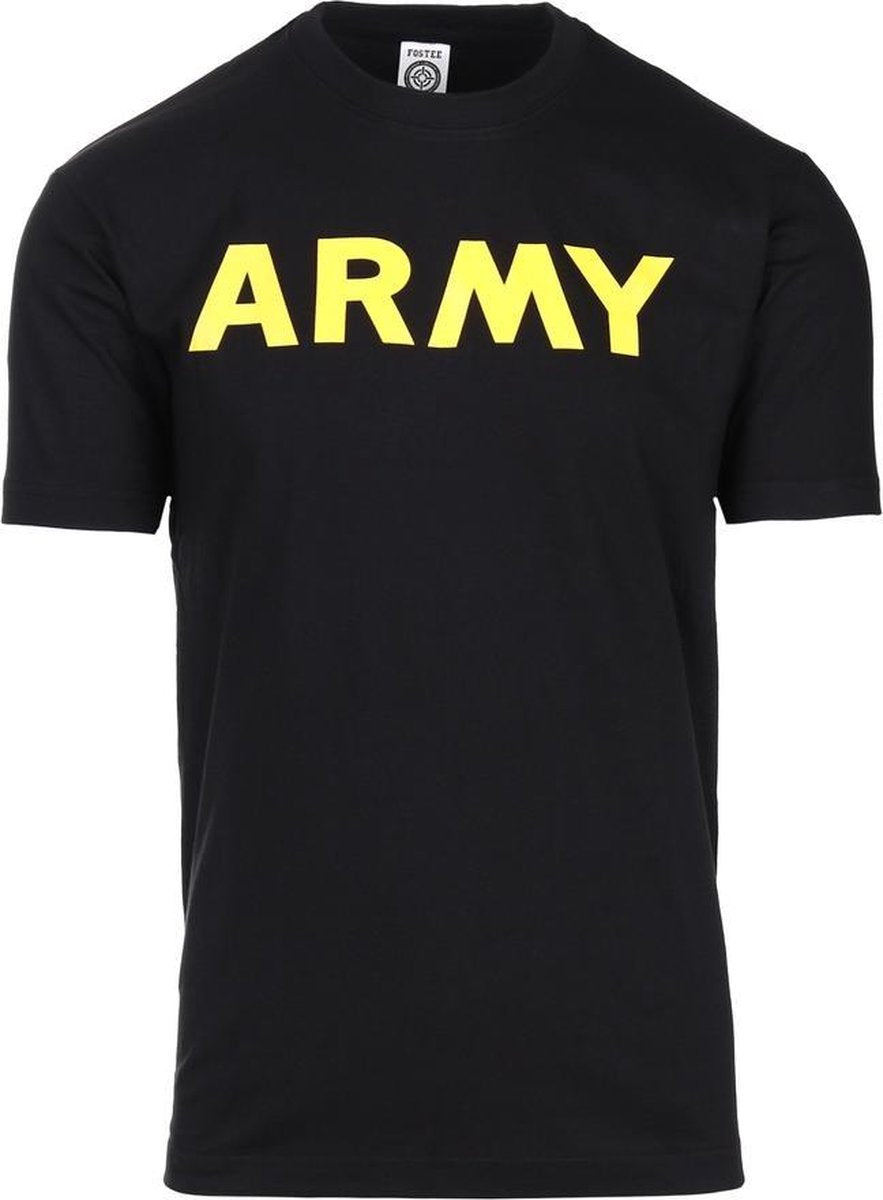 Fostex ARMY t-shirt zwart