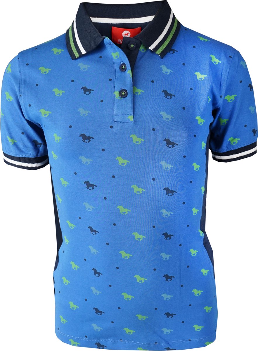 Red Horse POLO SHIRT VENICE 104 kobalt