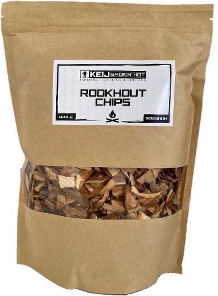 Rookhout Chips Apple - 500 gram