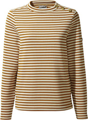Craghoppers Sweater Balmoral Dames Polyester Koper/beige Mt 38