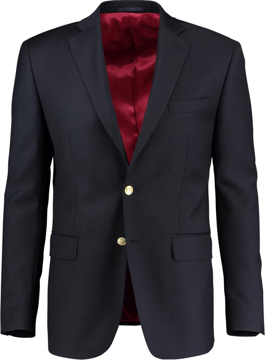 The English Hatter Mannen Bo Blazer Blauw Wol Maat: 54