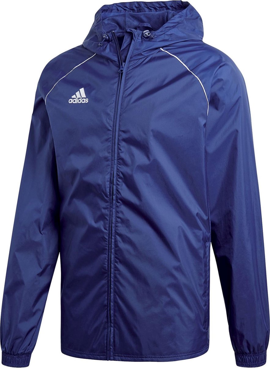 Adidas Core 18  Sportjas Heren - Dark Blue/White - Maat XXL
