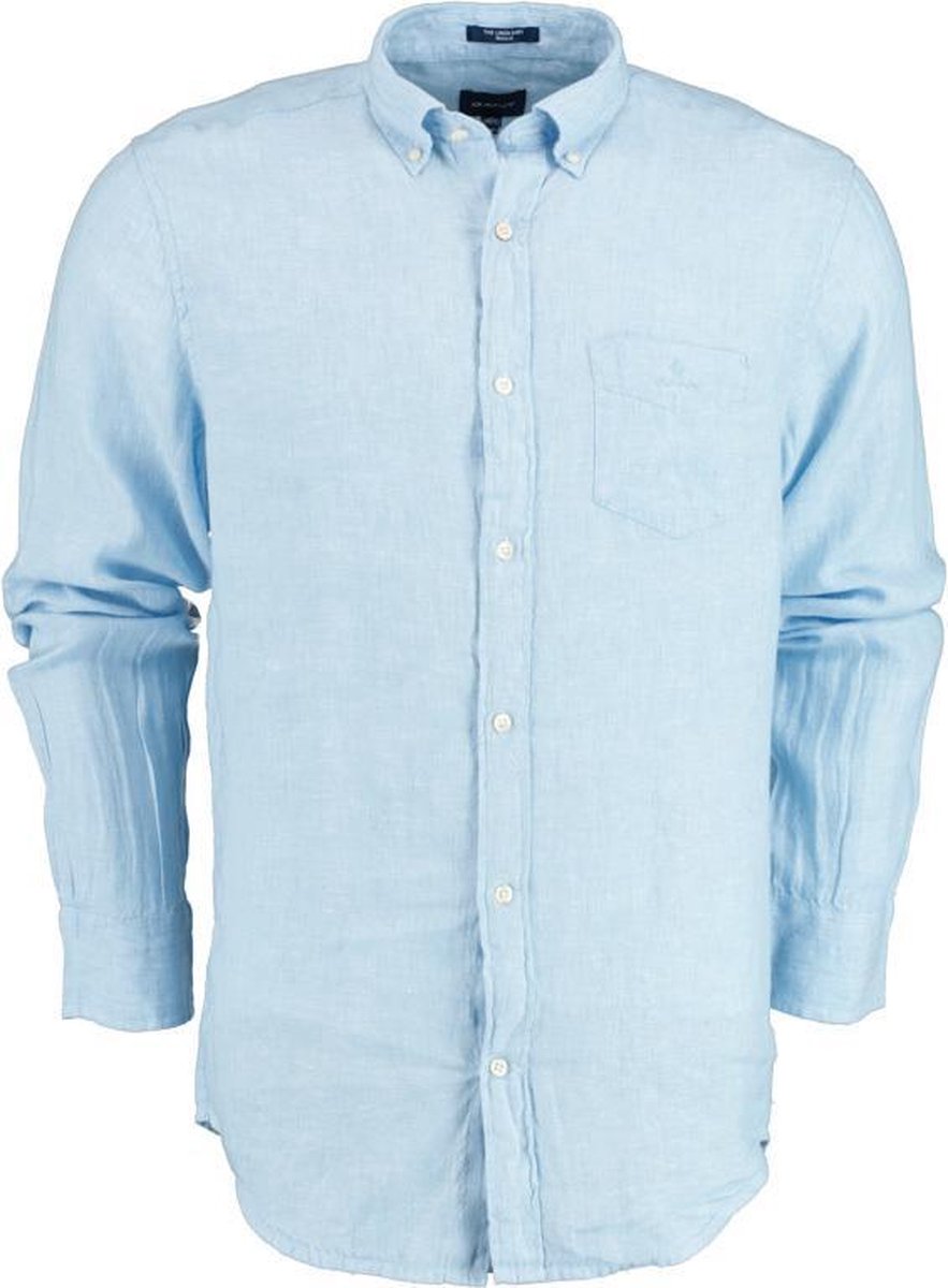 Gant 3012420 Casual overhemd met lange mouwen - Maat XXL - Heren