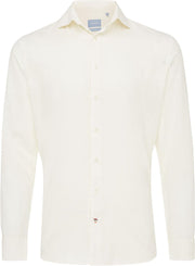 Maxim | Overhemd katoen/linnen beige