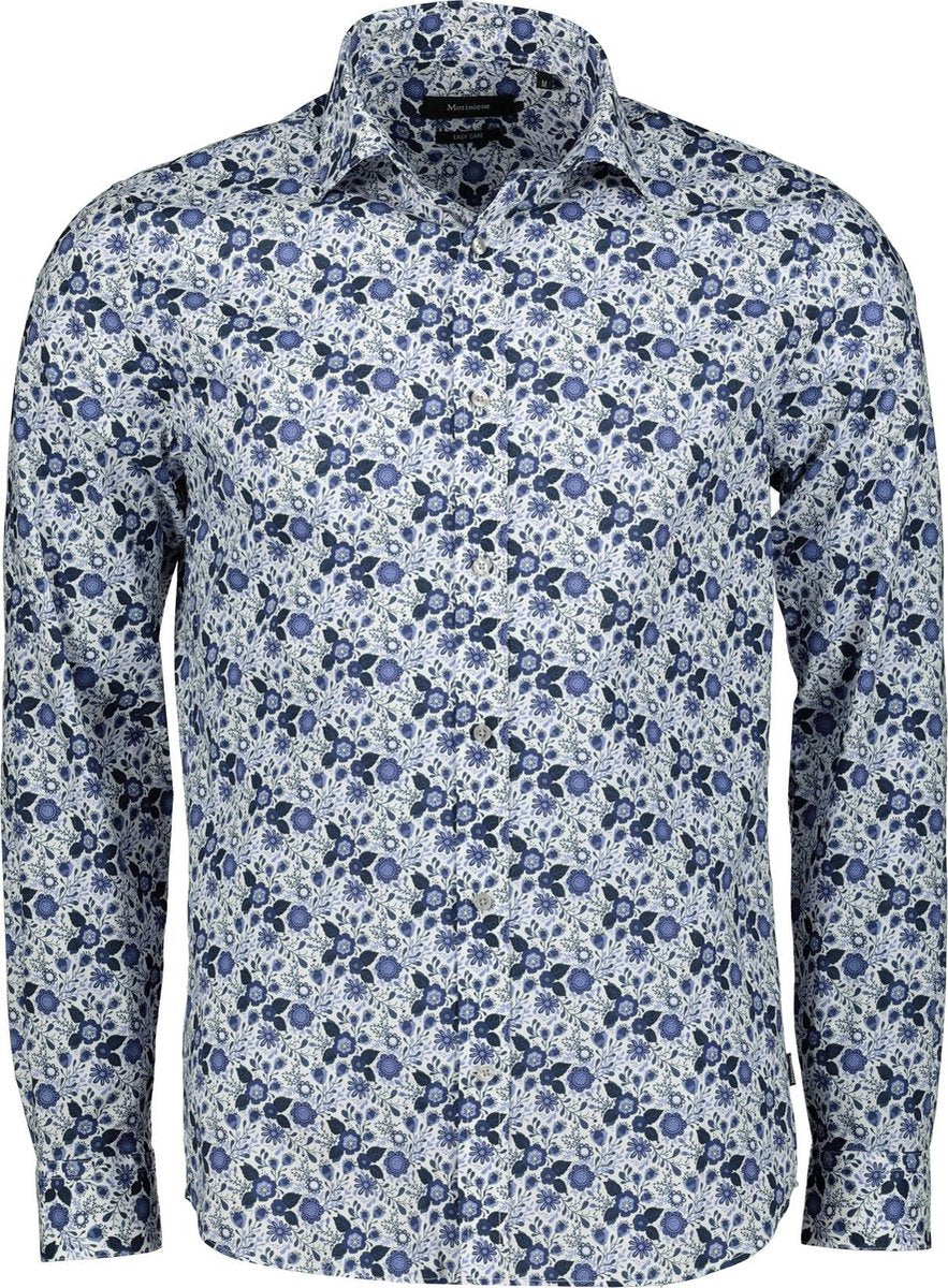 Matinique Overhemd - Slim Fit - Blauw - XXL