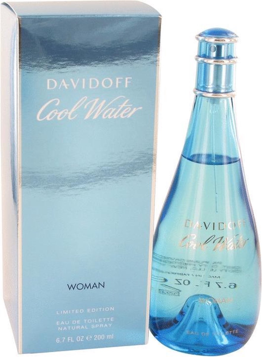 Davidoff Cool Water Eau De Toilette Spray 200 Ml For Women