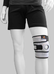 Kniebrace | Bracefox™ - Wit - Universele maat