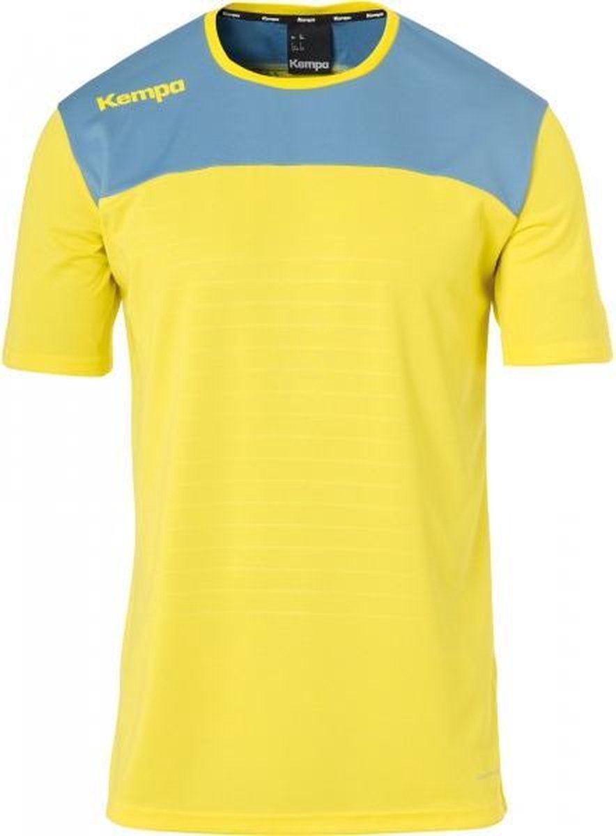 Kempa Emotion 2.0 Shirt kinderen - geel - maat 152