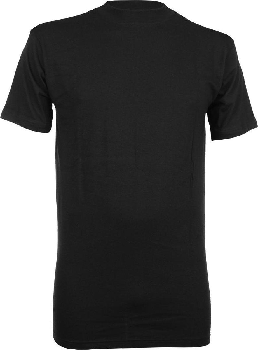 HOM - Heren - Harro Ronde Hals T-shirt - Zwart - XXL