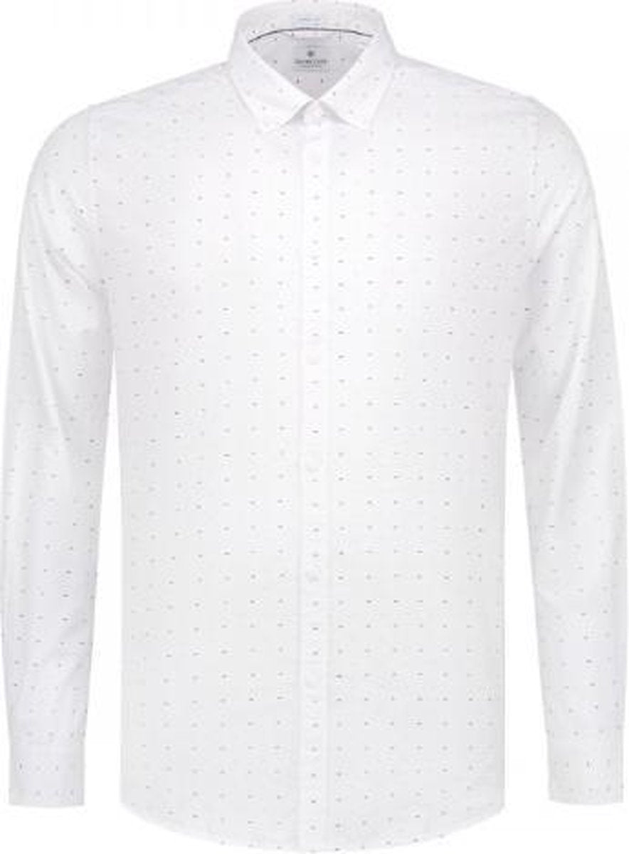Dstrezzed Overhemd Print Vlinderstrik Wit (303244 - 100)