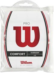 Wilson Pro Overgrip - wit - 12 stuks