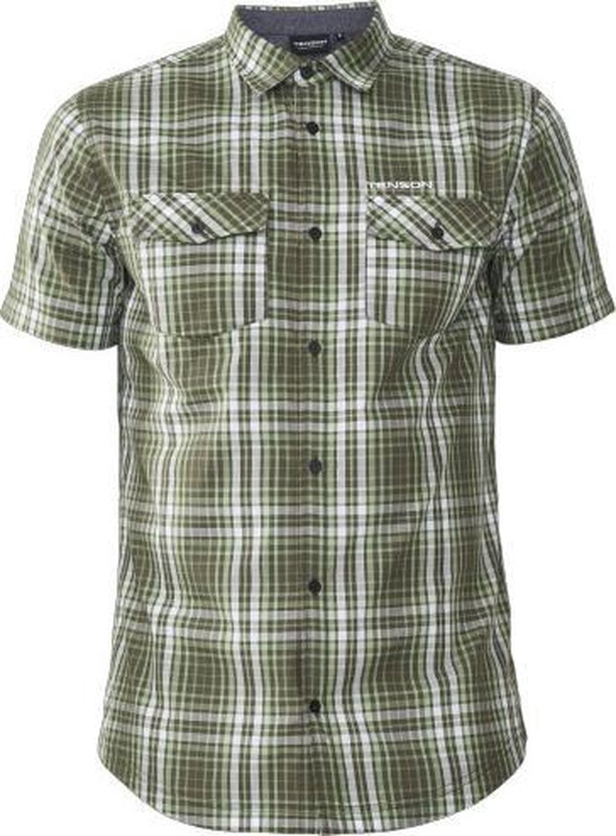 Tenson Blouse Abie Heren Katoen/polyester Groen Maat Xl
