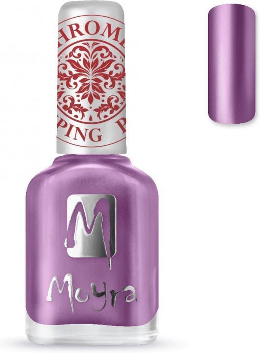 Moyra Stamping Nail Polish 12ml SP28 CHROME PURPLE