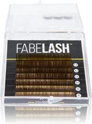 Dark Brow russian volume lashes C curl dikte 0
