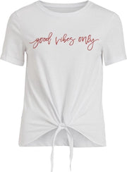 Vivibe S/s Top/su 14067059 Optical Snow
