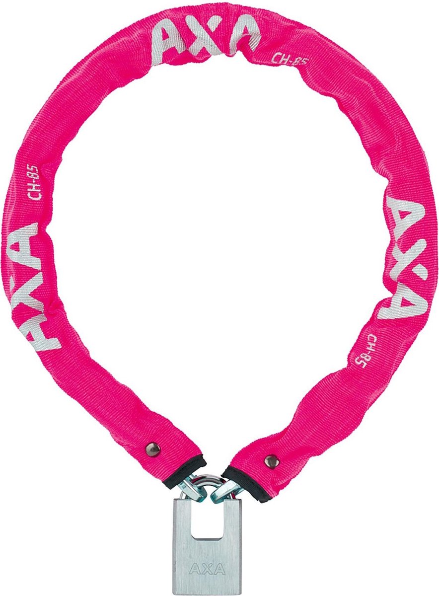 Axa Kettingslot Clinch+ 850 X 6 Mm Roze