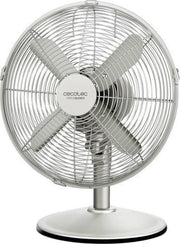 Cecotec Forcesilence 570 Steeldesk 45W - Tafelventilator - Chroom