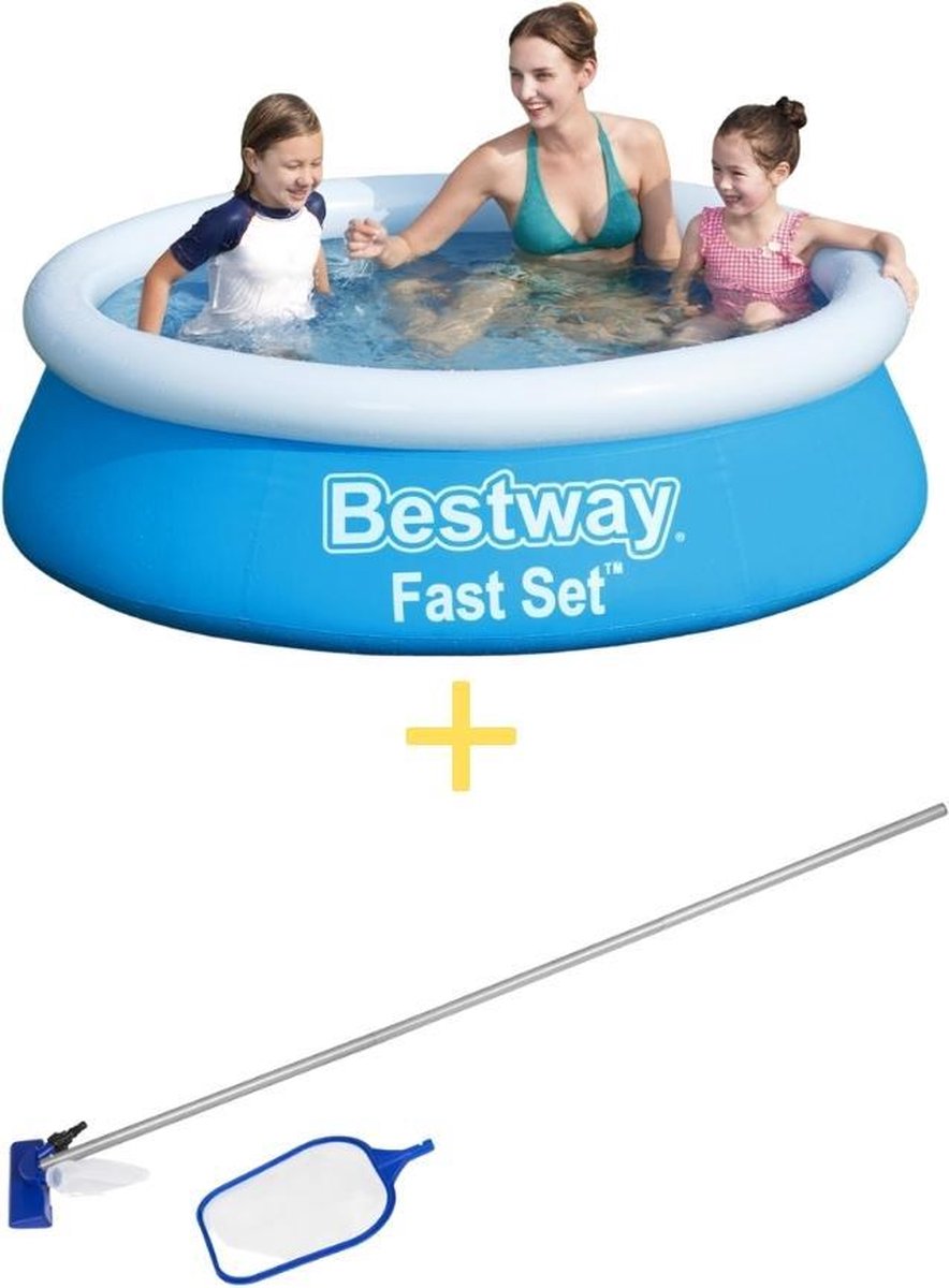 Bestway Zwembad - Fast Set - 183 x 51 cm - Inclusief Onderhoudsset