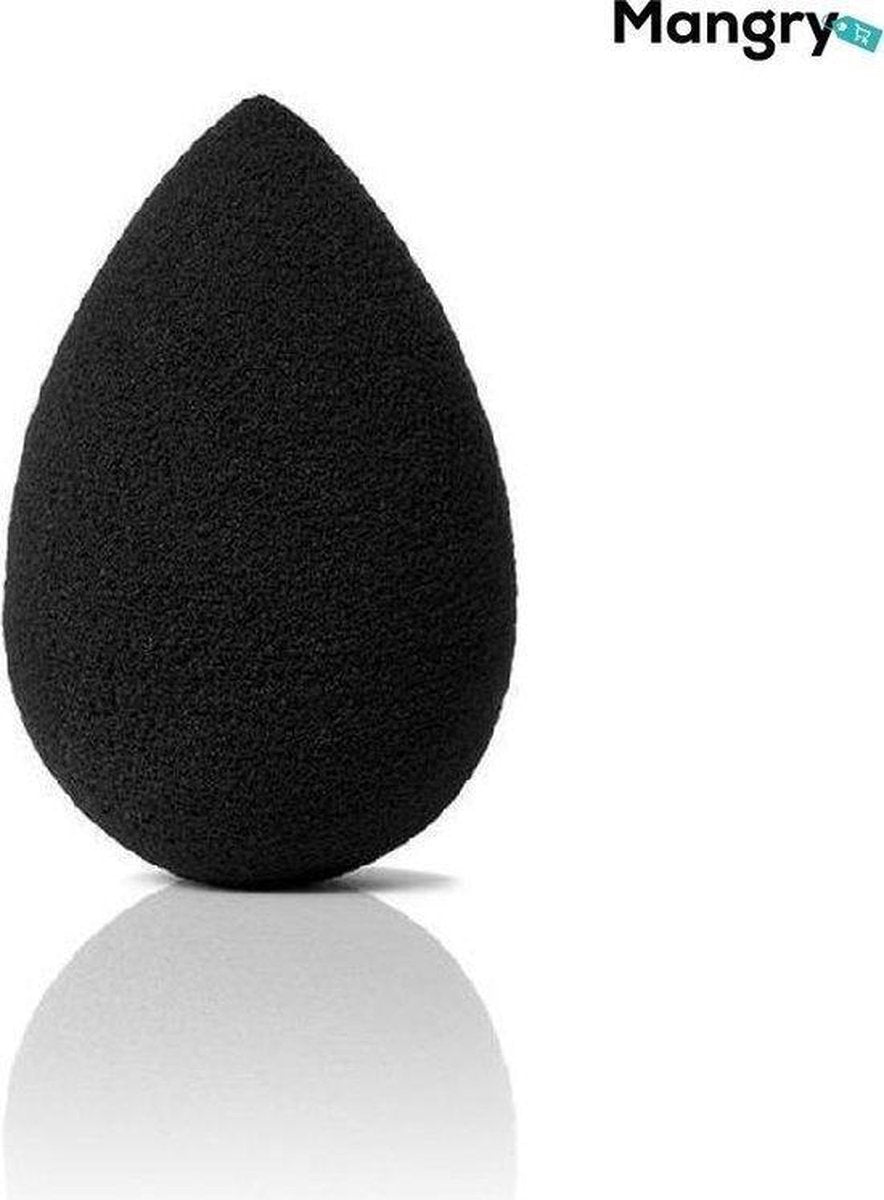 Beauty Blender | Zwart | Blender spons voor make-up | Foundation blender | Applicator Make-up | Make-up spons | Make-up Ei - Mangry