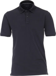 CASA MODA comfort fit poloshirt - stretch - antraciet grijs -  Maat: 6XL