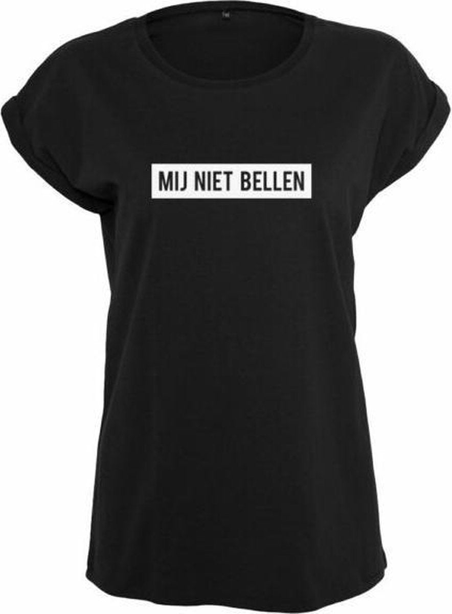 Mij niet bellen Rustaagh dames t-shirt maat M