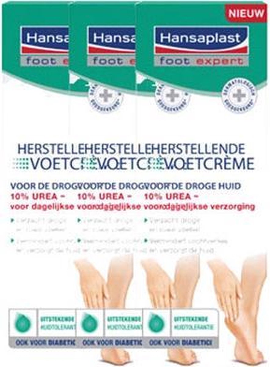 Hansaplast Herstellende Voetcreme Voordeelverpakking