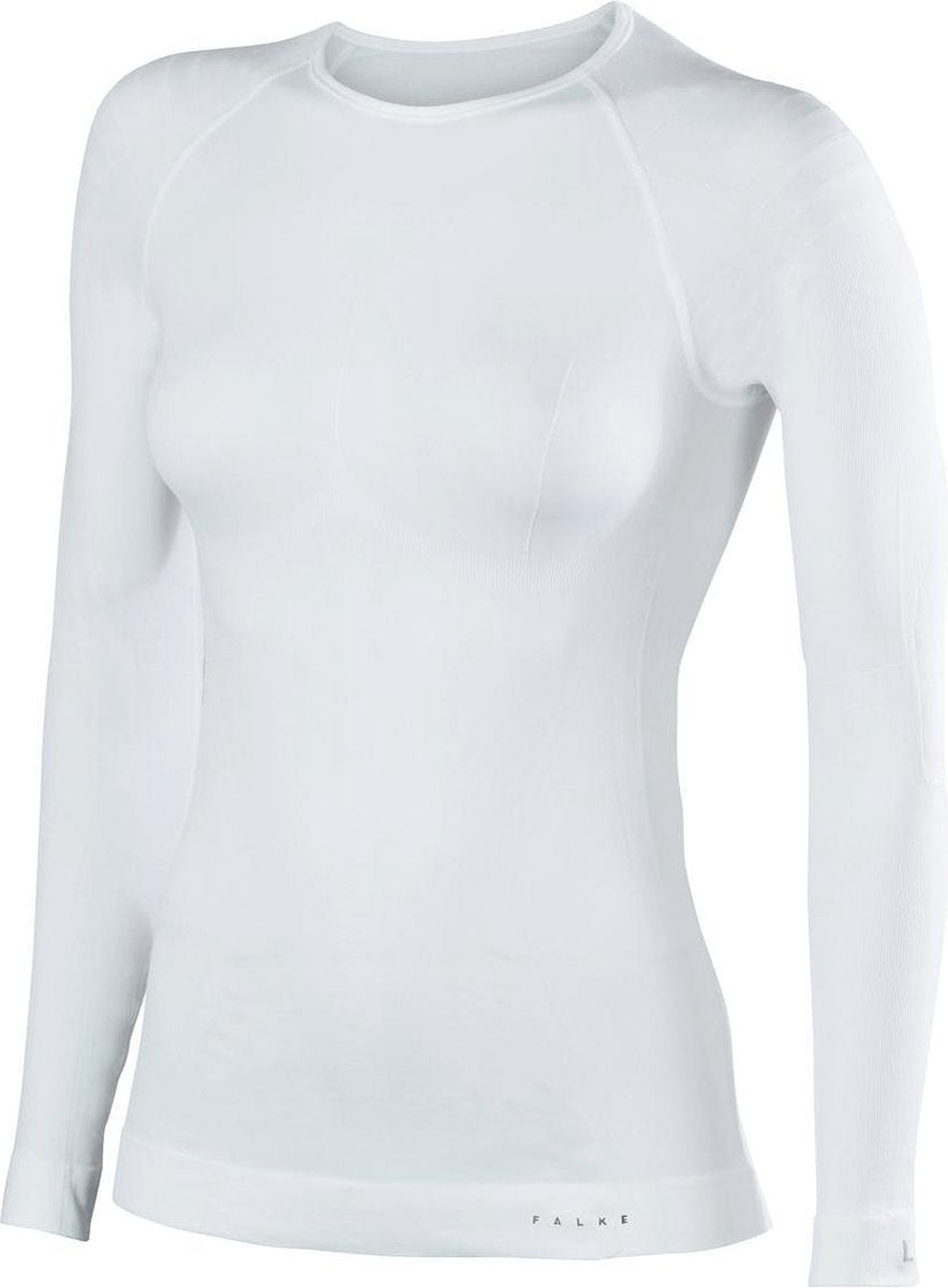 Falke Warm longsleeved shirt dames Sportshirt - Maat M  - Vrouwen - wit