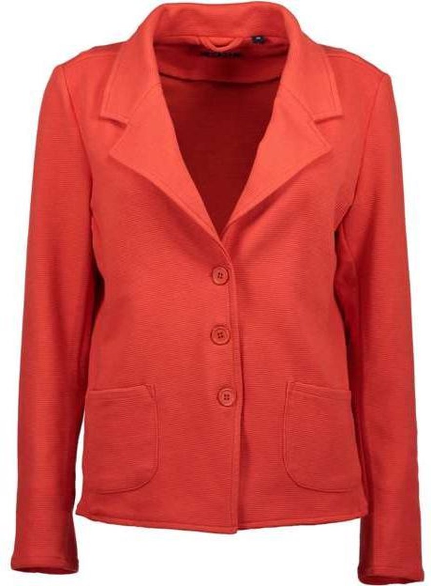 Blue Seven dames blazer kort rood - maat 48