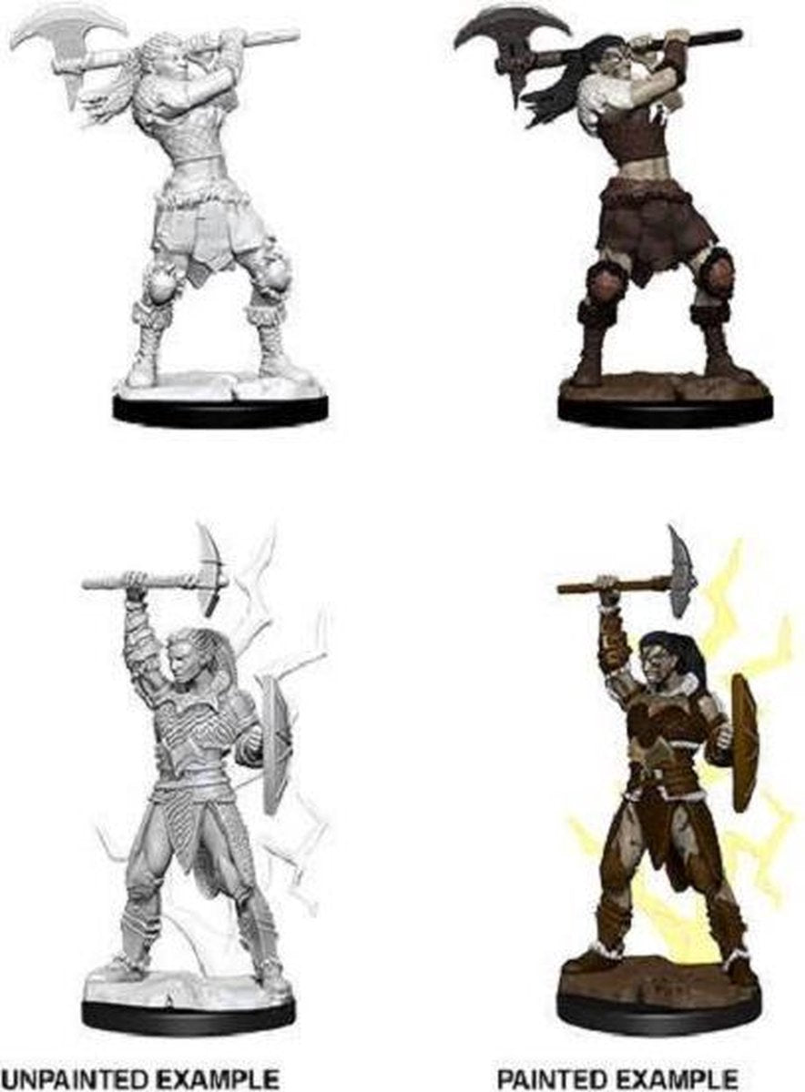 Wizkids: Dungeons and Dragons - Nolzur's Marvelous Miniatures - Goliath Female Barbarian