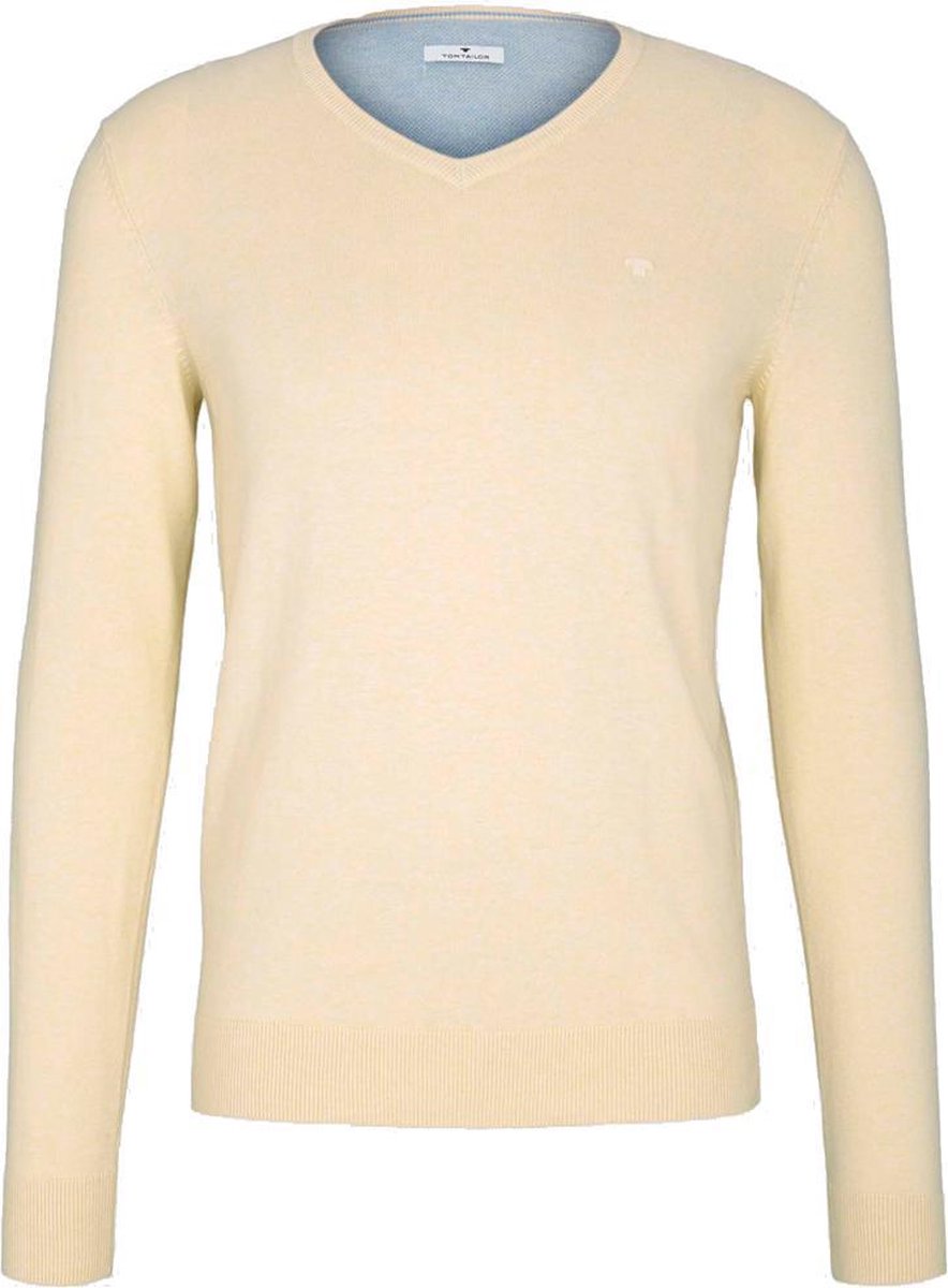 Tom Tailor Lange mouw Trui - 1012820 Mais (Maat: L)