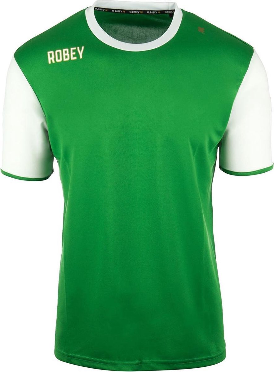 Robey Icon SS - Voetbalshirt - Kinderen - Groen - Maat 164