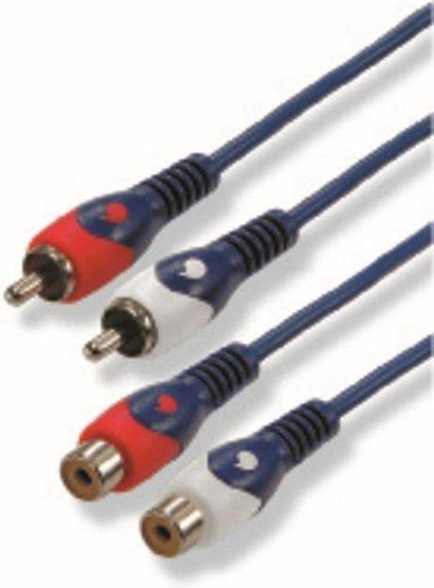 Profile Audiosnoer - 2 RCA M > 2 RCA V - 1
