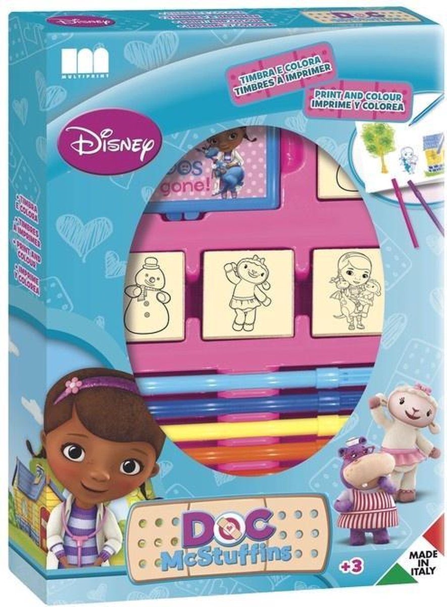 Multiprint Kleurset Doc Mcstuffins 12-delig