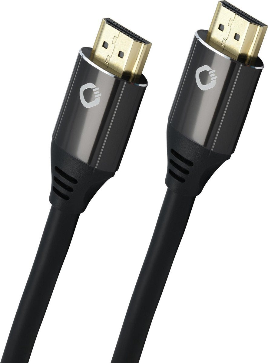 Oehlbach Black Magic Evolution MKII 48 Gbps HDMI Kabel 2m zwart