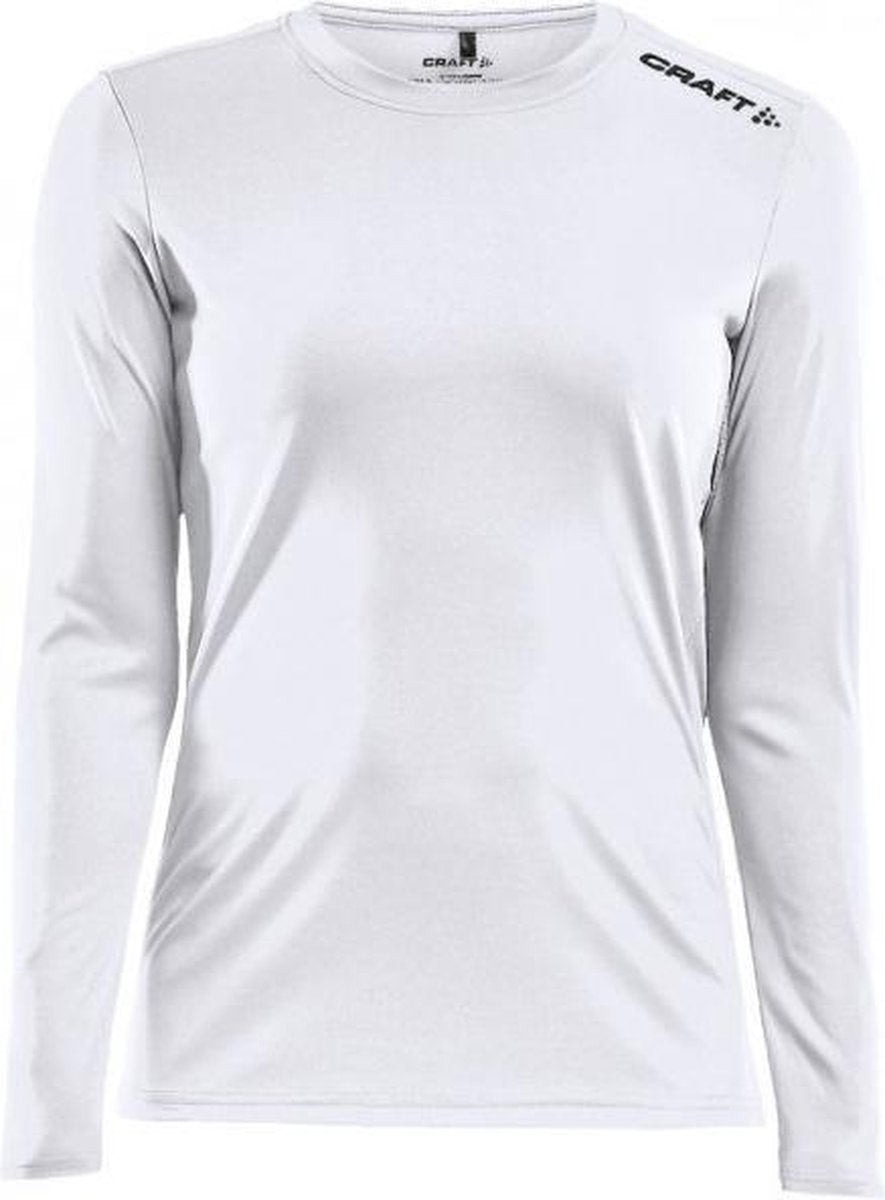 Craft Rush Long Sleeve Tee Dames - wit - maat XS