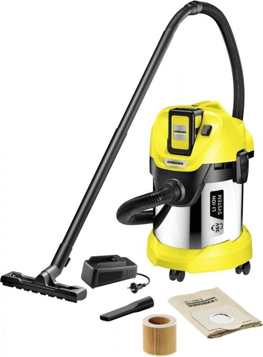 KARCHER WD 3 Premium - Stofzuiger met zak