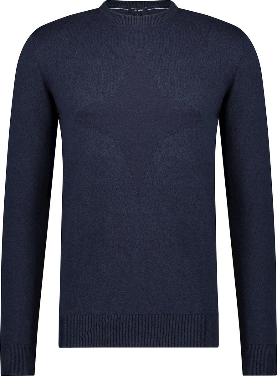 Haze&Finn Pullover Ottoman Polar Star Navy (MC15-0201 - Navy)