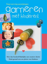 Kinderboeken Rebo Koken - Garneren met kinderen. 4+