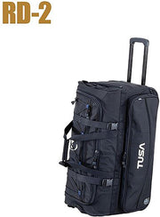 TUSA Roller Duffel Bag duiktas - zwart