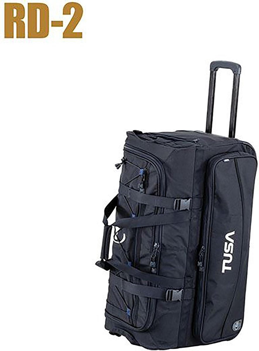 TUSA Roller Duffel Bag duiktas - zwart